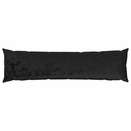 Vidaxl kussensloop heerlen zwart 40 x 145 cm flanel