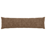 Vidaxl kussensloop heerlen licht bruin 40 x 145 cm nep konijnenbont