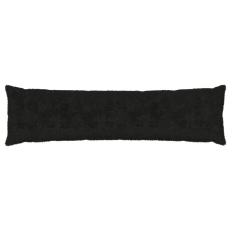 Vidaxl kussensloop heerlen zwart 40 x 145 cm nep konijnenbont