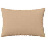 Vidaxl kussensloop 6 st heerlen crèmekleurig 40 x 60 cm stof