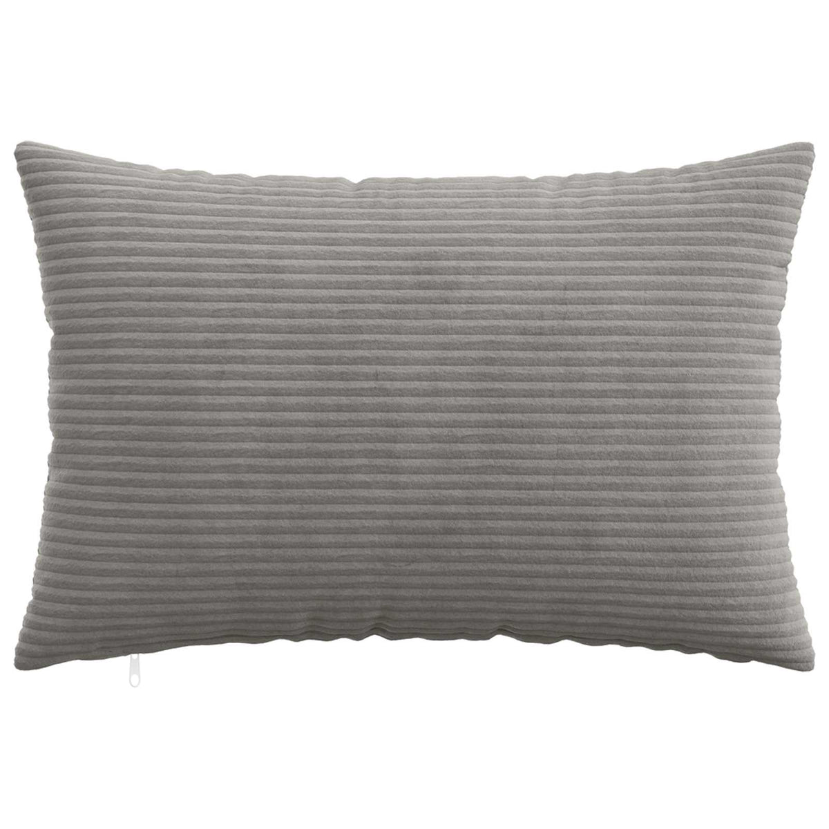 Vidaxl kussensloop 2 pcs heerlen lichtgrijs 40 x 60 cm corduroy