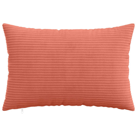 Vidaxl kussensloop 6 pcs heerlen rood-oranje 40 x 60 cm corduroy