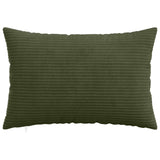 Vidaxl kussensloop 2 pcs heerlen groen 40 x 60 cm corduroy