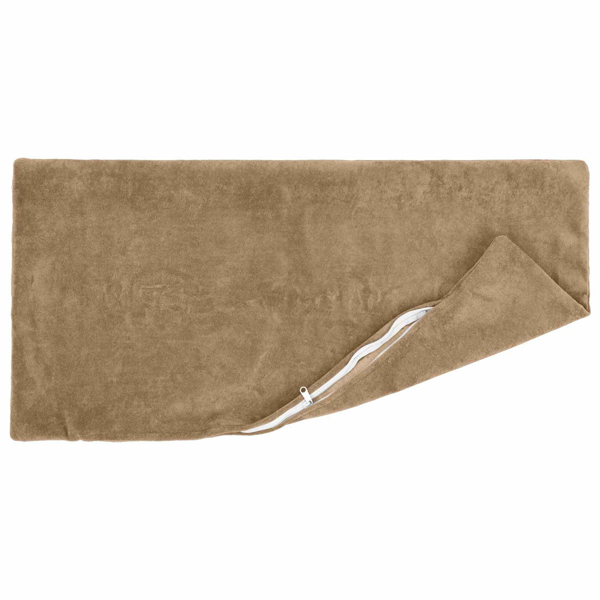Vidaxl kussensloop 2 pcs heerlen taupe 40 x 60 cm microfiber fleece