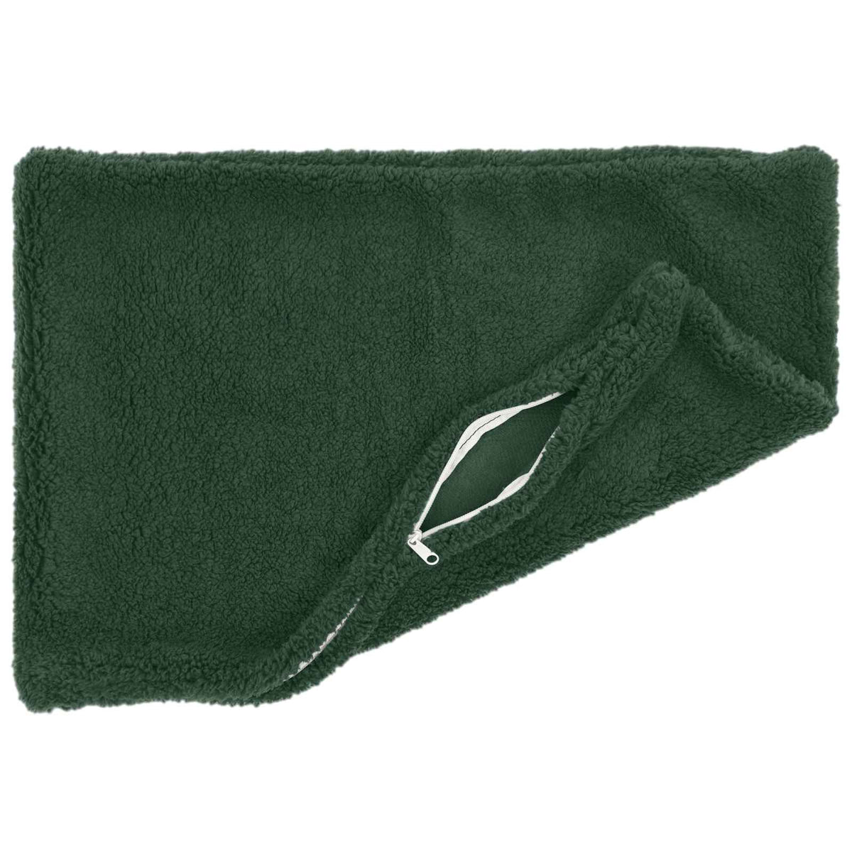 Vidaxl kussensloop 2 pcs heerlen donkergroen 40 x 60 cm bouclé