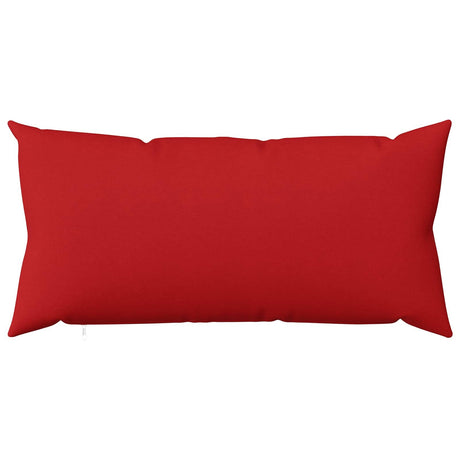 Vidaxl kussensloop 6 st heerlen rood 40 x 70 cm stof