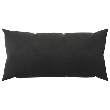 Vidaxl kussensloop 6 pcs heerlen zwart 40 x 70 cm fluweel