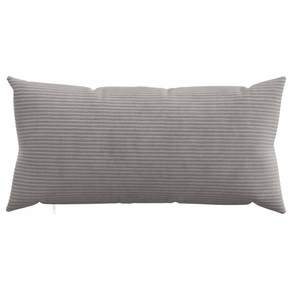 Vidaxl kussensloop 6 pcs heerlen lichtgrijs 40 x 70 cm corduroy