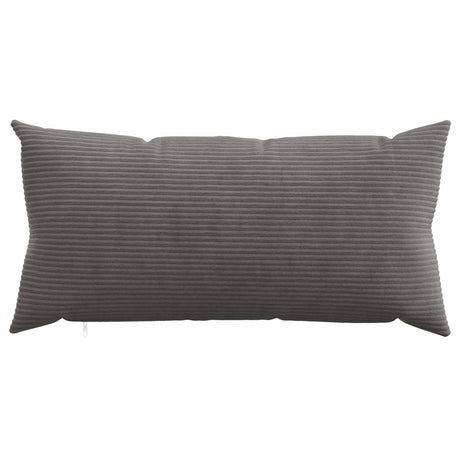 Vidaxl kussensloop 2 pcs heerlen donkergrijs 40 x 70 cm corduroy