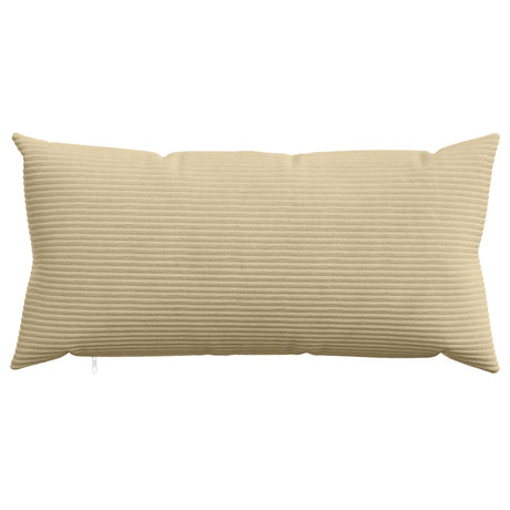 Vidaxl kussensloop 2 st heerlen grijs groen 40 x 70 cm corduroy
