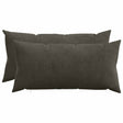 Vidaxl kussensloop 2 pcs heerlen antracietkleurig 40 x 70 cm corduroy