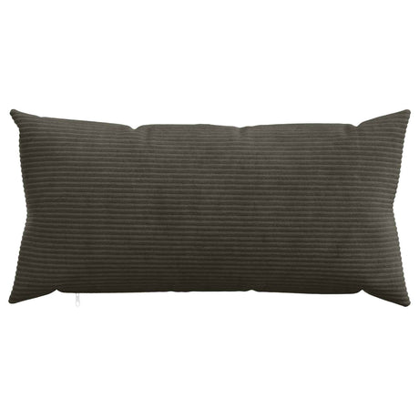 Vidaxl kussensloop 2 pcs heerlen antracietkleurig 40 x 70 cm corduroy