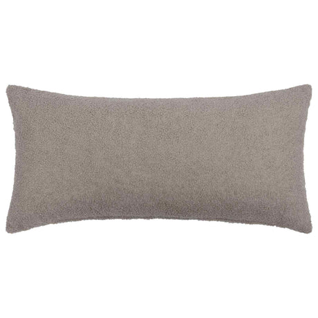 Vidaxl kussensloop 6 pcs heerlen lichtgrijs 40 x 70 cm bouclé