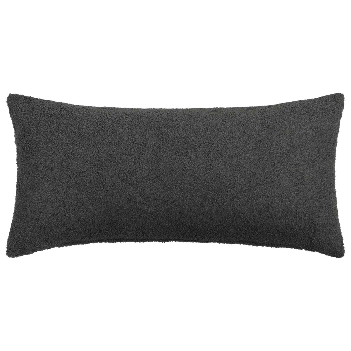 Vidaxl kussensloop 6 pcs heerlen donkergrijs 40 x 70 cm bouclé