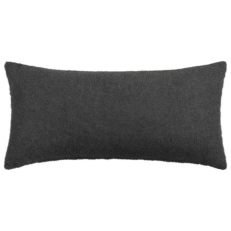 Vidaxl kussensloop 6 pcs heerlen donkergrijs 40 x 70 cm bouclé