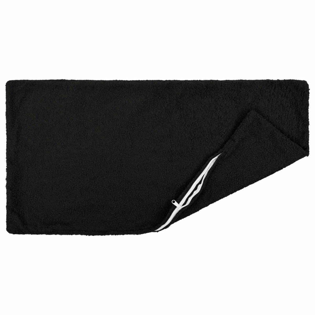 Vidaxl kussensloop 6 pcs heerlen zwart 40 x 70 cm bouclé