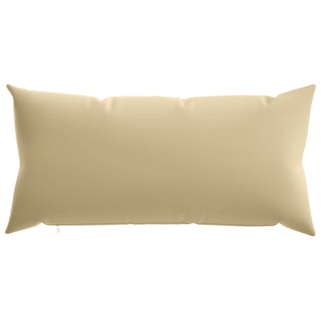 Vidaxl kussensloop 6 pcs heerlen beige 40 x 70 cm polyester