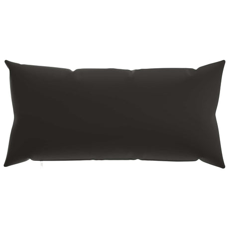 Vidaxl kussensloop 6 pcs heerlen zwart 40 x 70 cm polyester