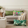 Vidaxl kussensloop 12 pcs heerlen bladontwerp 40 x 80 cm polyester