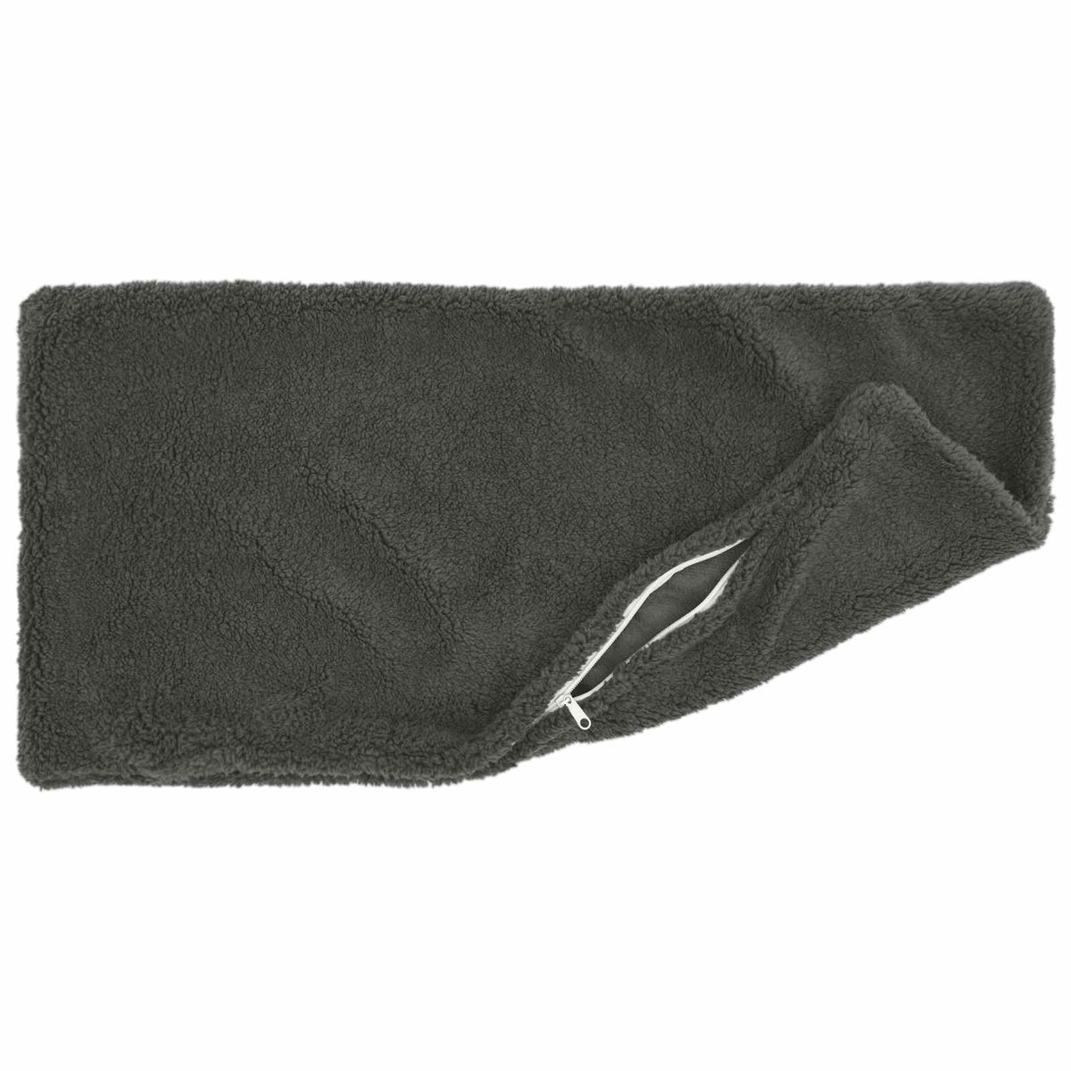 Vidaxl kussensloop 6 pcs heerlen donkergrijs 40 x 70 cm bouclé