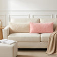 Vidaxl kussensloop 2 st heerlen wit 40 x 70 cm nep konijnenbont