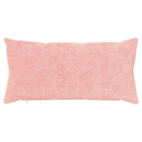 Vidaxl kussensloop 2 st heerlen roze 40 x 70 cm nep konijnenbont