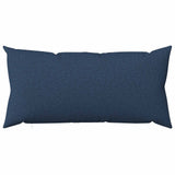 Vidaxl kussensloop 2 st heerlen blauw 40 x 80 cm stof