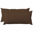 Vidaxl kussensloop 2 st heerlen bruin 40 x 80 cm stof