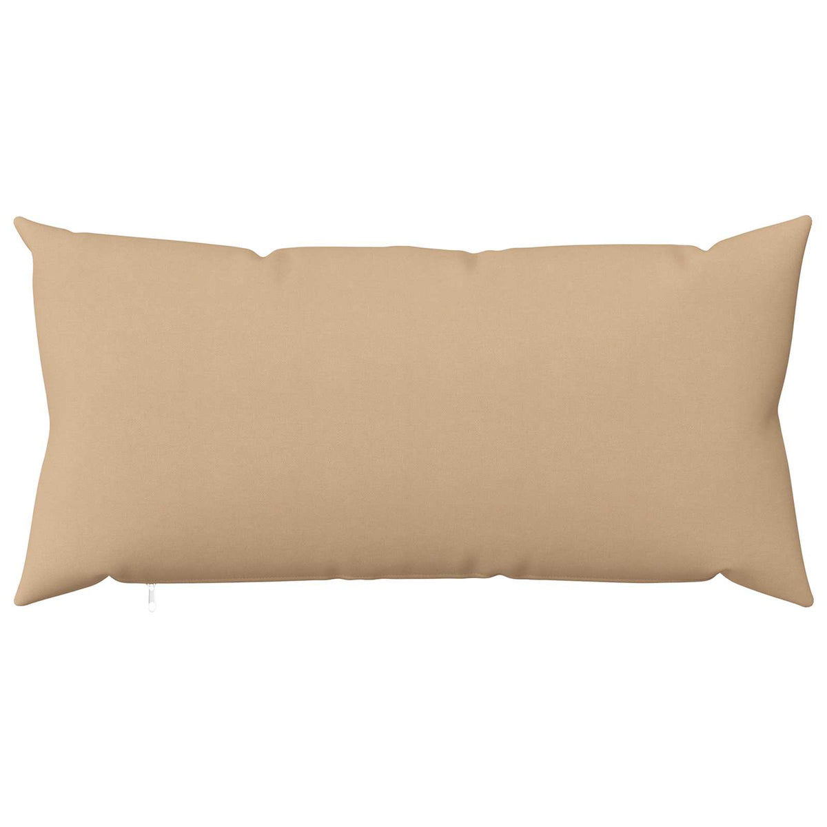 Vidaxl kussensloop 6 st heerlen crèmekleurig 40 x 80 cm stof