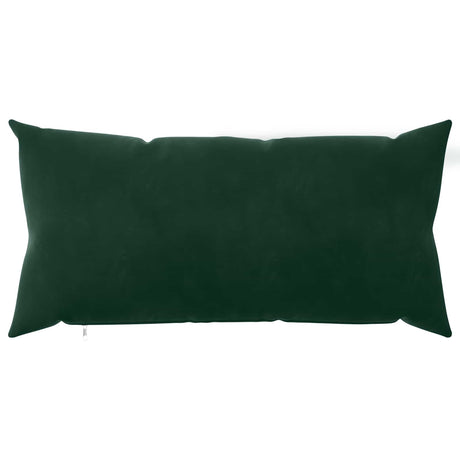 Vidaxl kussensloop 12 pcs heerlen donkergroen 40 x 80 cm fluweel