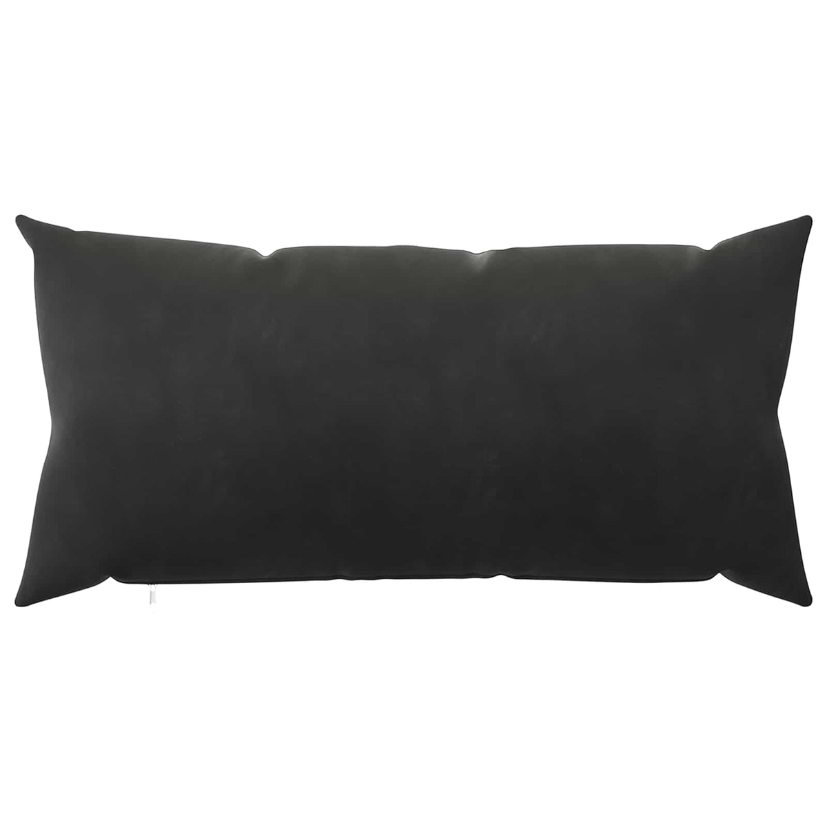 Vidaxl kussensloop 6 pcs heerlen zwart 40 x 80 cm fluweel