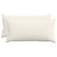 Vidaxl kussensloop 2 pcs heerlen crèmekleurig 40 x 80 cm corduroy