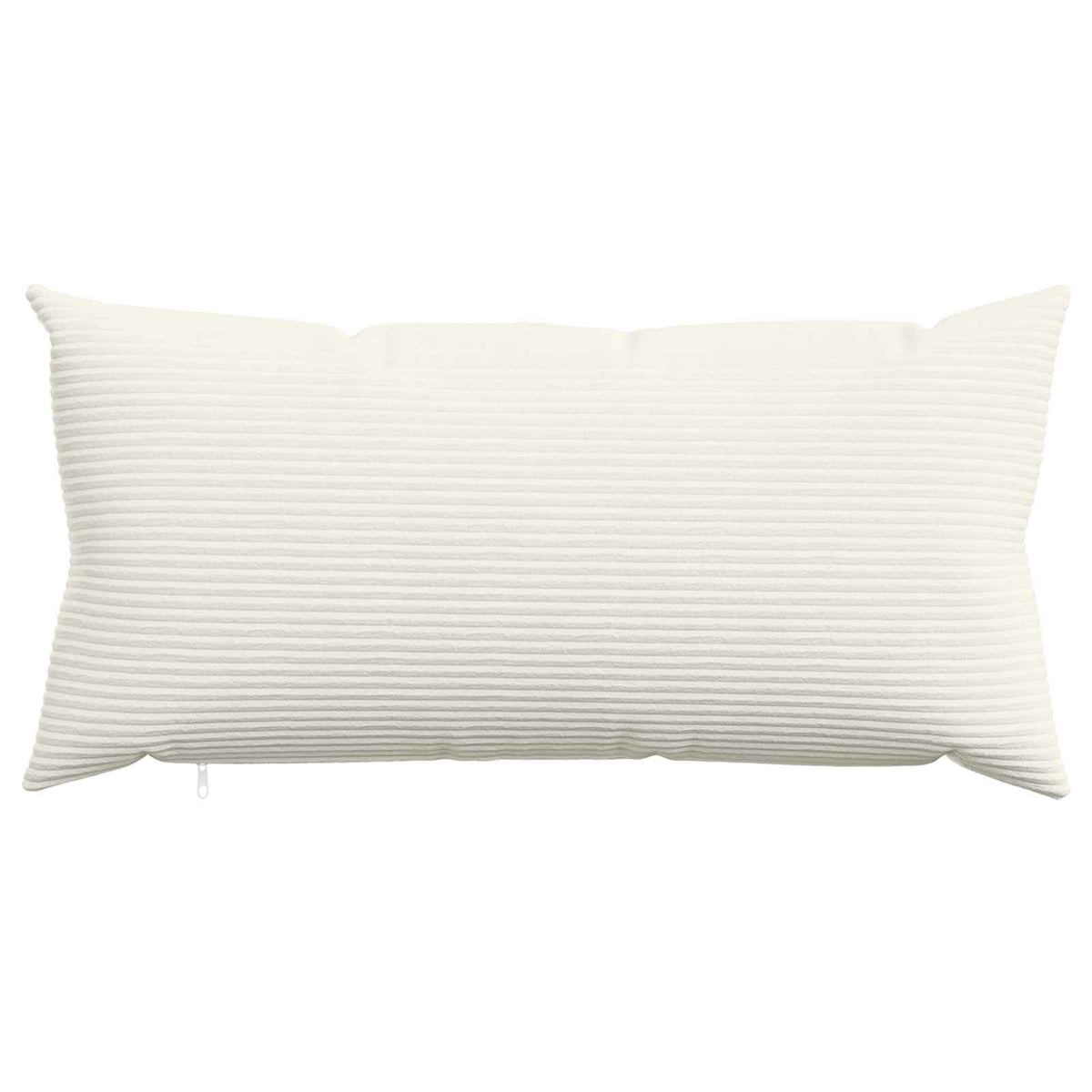 Vidaxl kussensloop 6 pcs heerlen crèmekleurig 40 x 80 cm corduroy