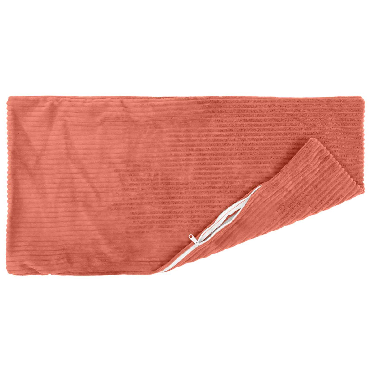 Vidaxl kussensloop 2 pcs heerlen rood-oranje 40 x 80 cm corduroy