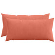 Vidaxl kussensloop 2 pcs heerlen rood-oranje 40 x 80 cm corduroy
