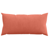 Vidaxl kussensloop 2 pcs heerlen rood-oranje 40 x 80 cm corduroy