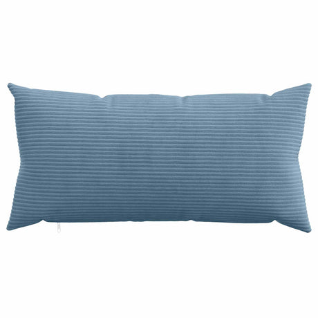 Vidaxl kussensloop 12 pcs heerlen blauw 40 x 80 cm corduroy