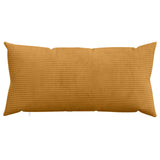Vidaxl kussensloop 2 st heerlen geel 40 x 80 cm corduroy