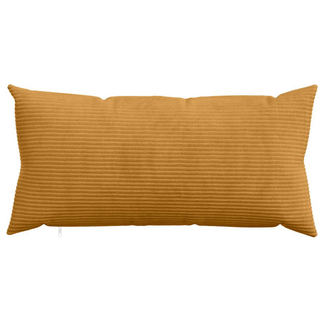 Vidaxl kussensloop 6 pcs heerlen geel 40 x 80 cm corduroy