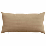 Vidaxl kussensloop 2 pcs heerlen bruin 40 x 80 cm corduroy