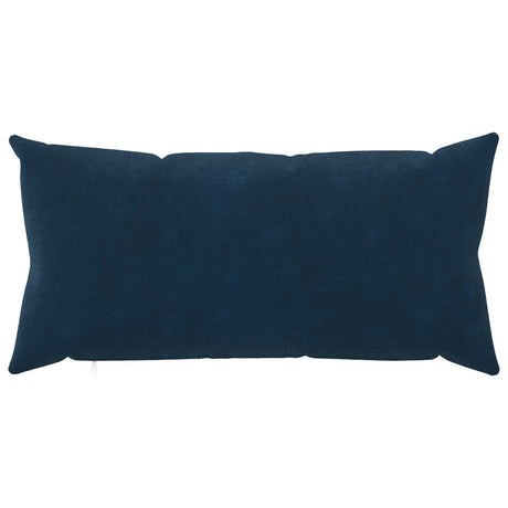 Vidaxl kussensloop 6 pcs heerlen blauw 40 x 80 cm microfiber fleece