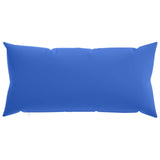 Vidaxl kussensloop 2 pcs heerlen koninklijk blauw 40 x 80 cm polyester