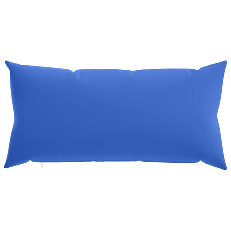 Vidaxl kussensloop 2 pcs heerlen koninklijk blauw 40 x 80 cm polyester