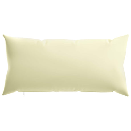 Vidaxl kussensloop 12 pcs heerlen crèmekleurig 40 x 80 cm polyester