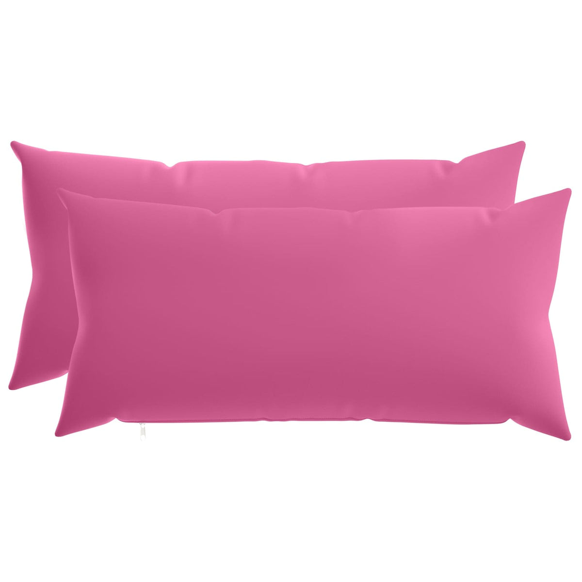 Vidaxl kussensloop 2 pcs heerlen roze 40 x 80 cm polyester