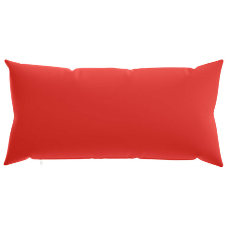Vidaxl kussensloop 2 pcs heerlen rood 40 x 80 cm polyester