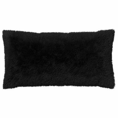 Vidaxl kussensloop 12 pcs heerlen zwart 40 x 80 cm pv fleece