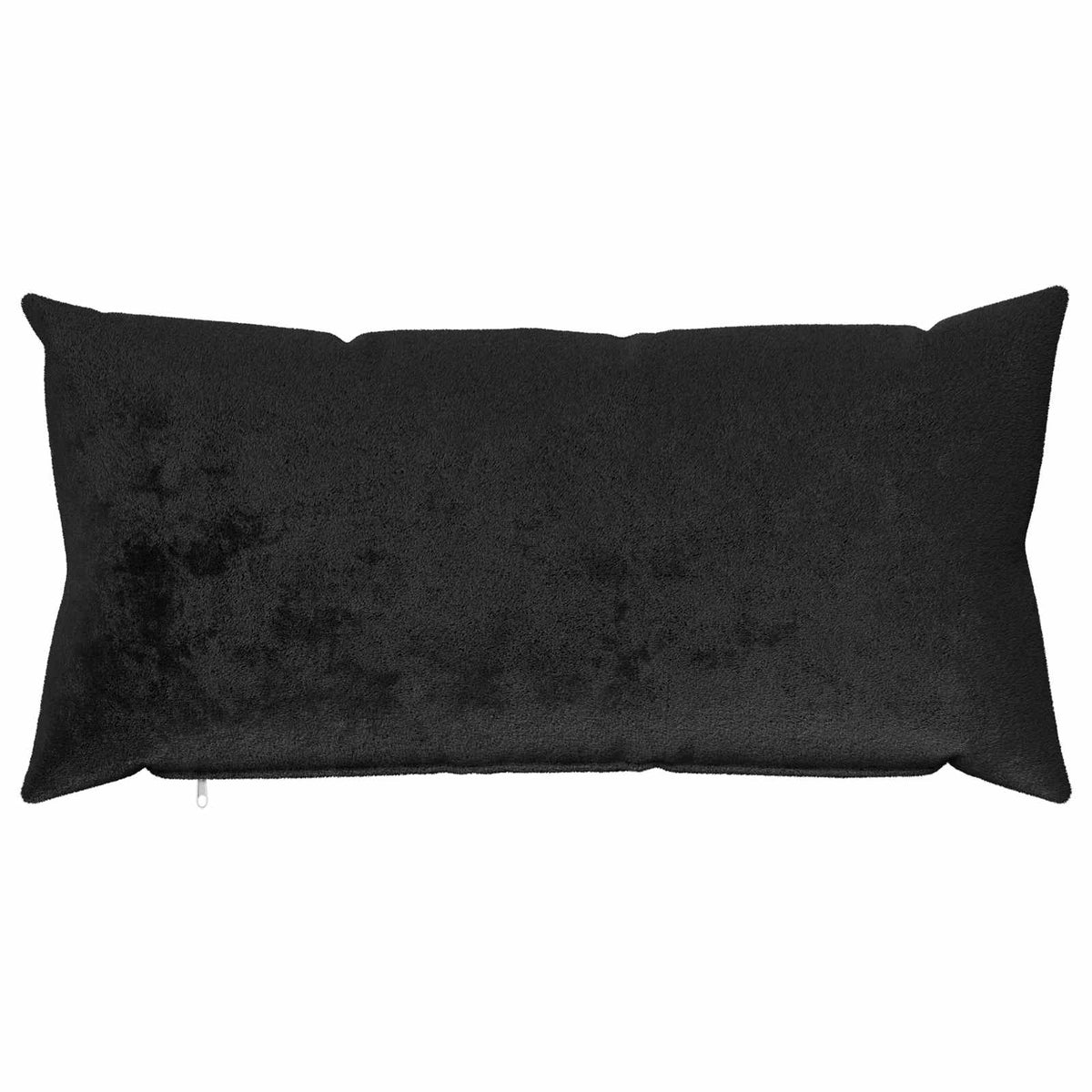 Vidaxl kussensloop 12 pcs heerlen zwart 40 x 80 cm flanel