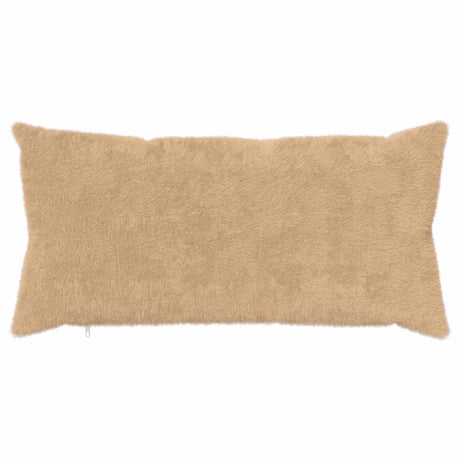 Vidaxl kussensloop 2 st heerlen crèmekleurig 40 x 80 cm
