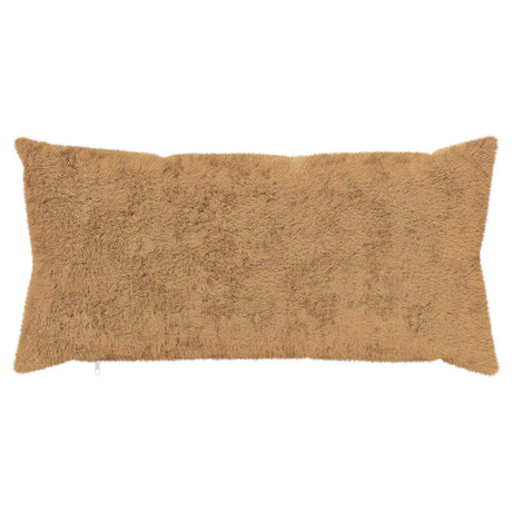 Vidaxl kussensloop 12 st heerlen taupe 40 x 80 cm nep konijnenbont